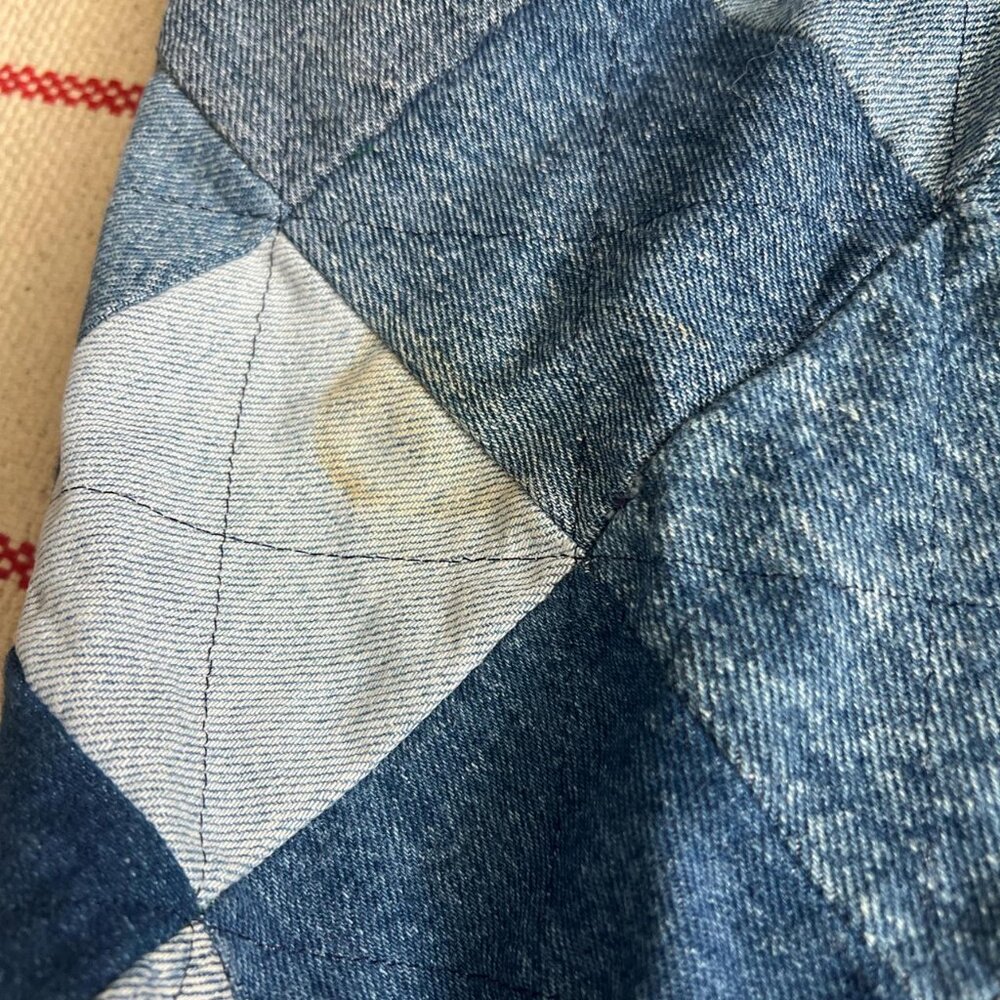 Vintage Hand-Made Patchwork Jacket - image 4